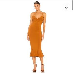 REVOLVE Slip Fishtail Dress in Bronze
Norma Kamali